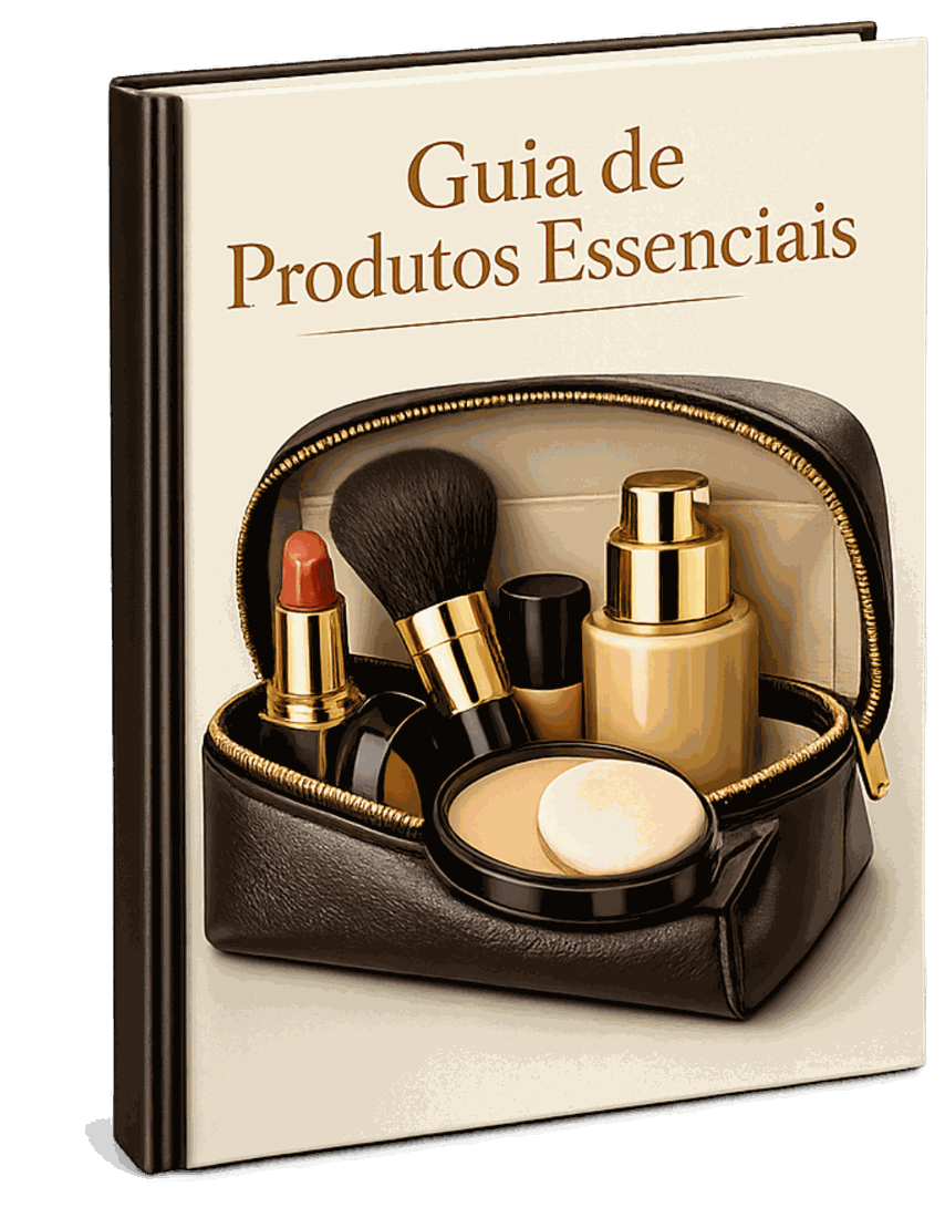 Mockup do Guia de Produtos Essenciais