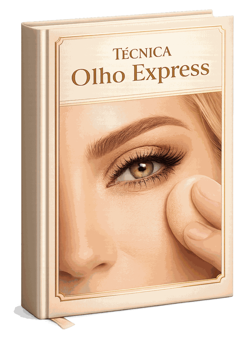 Mockup do material Técnica Olho Express